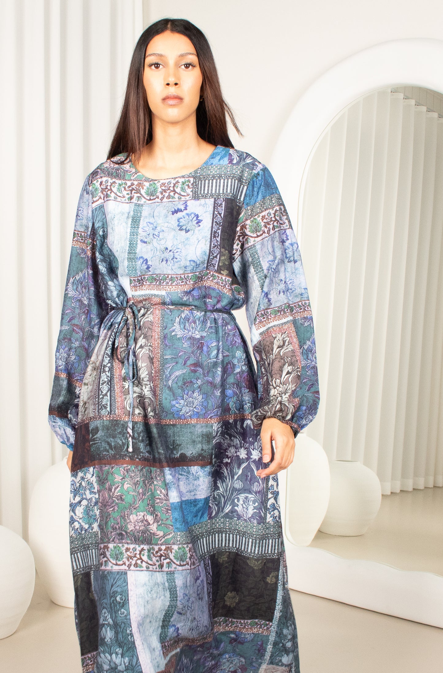 Yalda Dress- Blue
