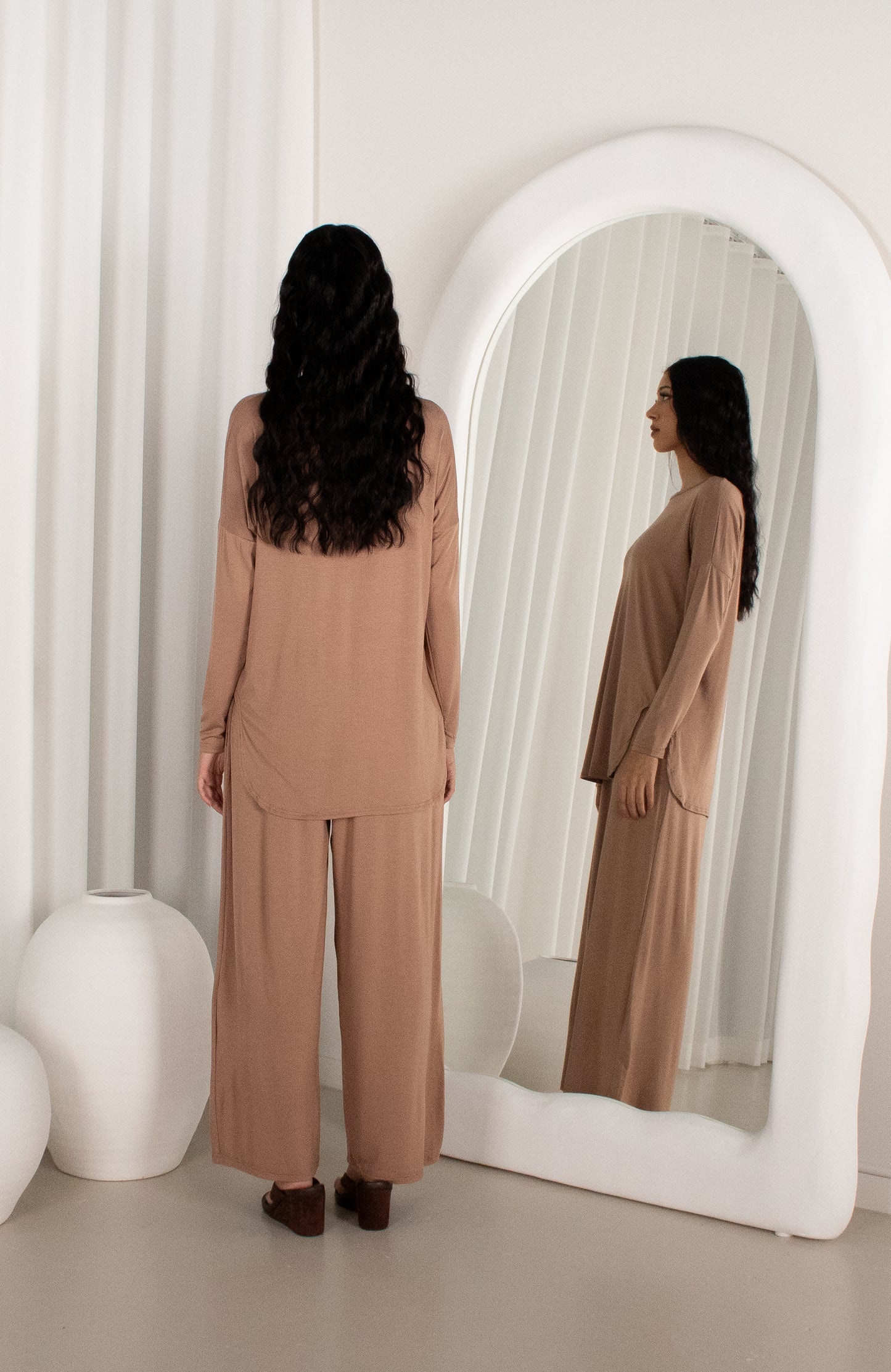 EVERYDAY Jersey Set - Tan