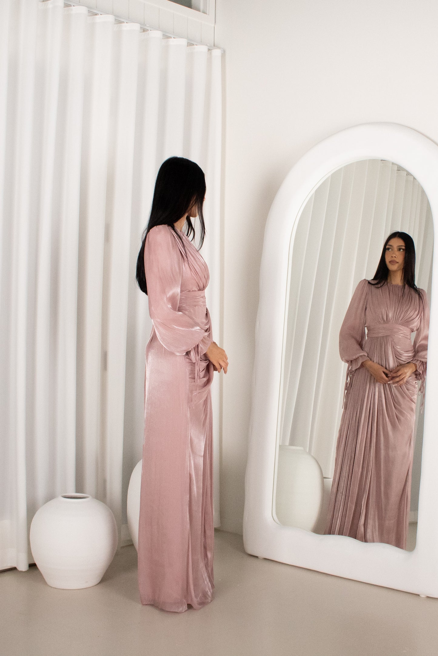 The KIRA Gown - Blush