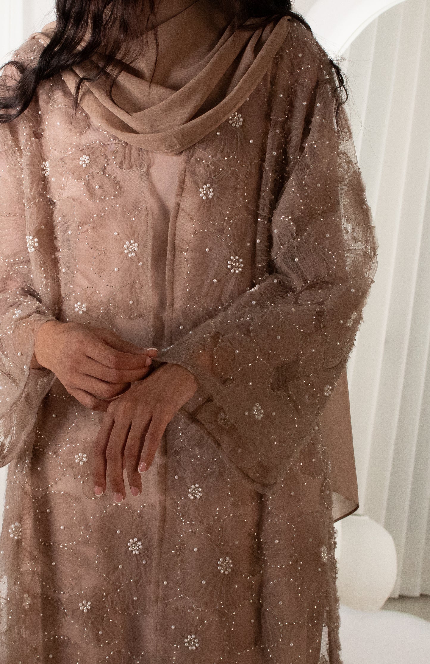 LAYALI Abaya - Nude