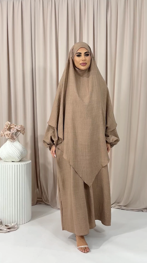 Crepe Khimar