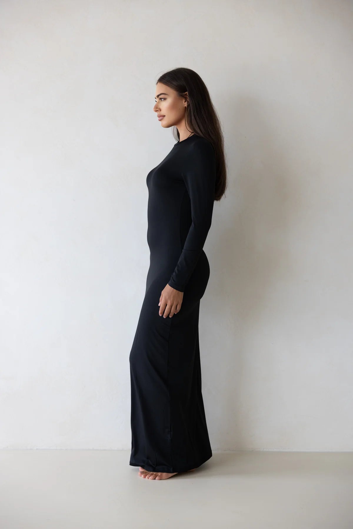 Luxe Slip Body Dress - Midnight
