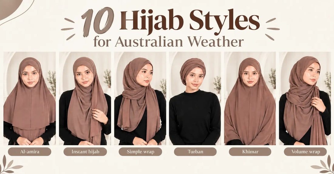 10 Hijab Styles for Australian Weather, From School Run to Wedding