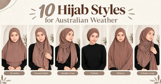 10 Hijab Styles for Australian Weather, From School Run to Wedding