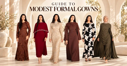 Modest Formal Gowns: How to Choose Fabric, Length and Fit