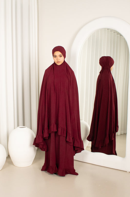 Anam Prayer Set - Burgundy