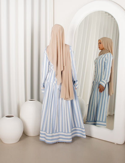 Blue Neira Dress, modest maxi dress Australia (image 4)
