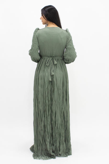 Kaylie Pleated - Sage