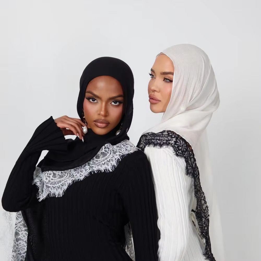 Lace Modal Hijab