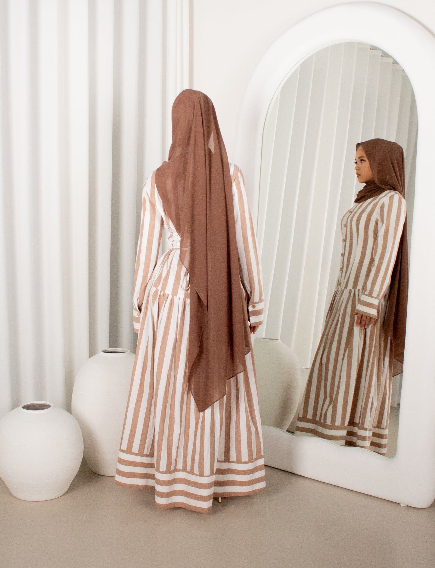 Neira Dress- Beige