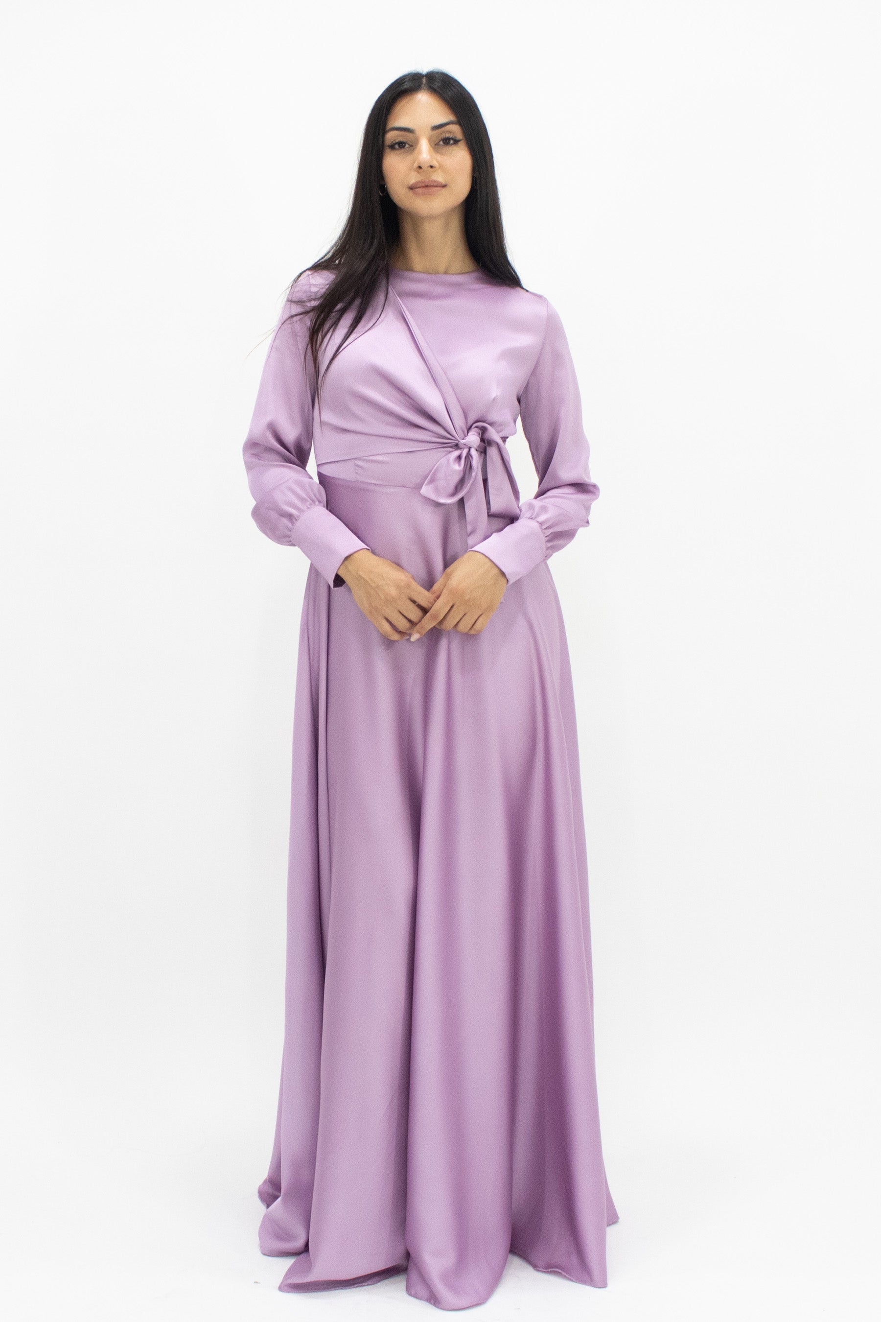 Lilac Gown by Hadara Boutique