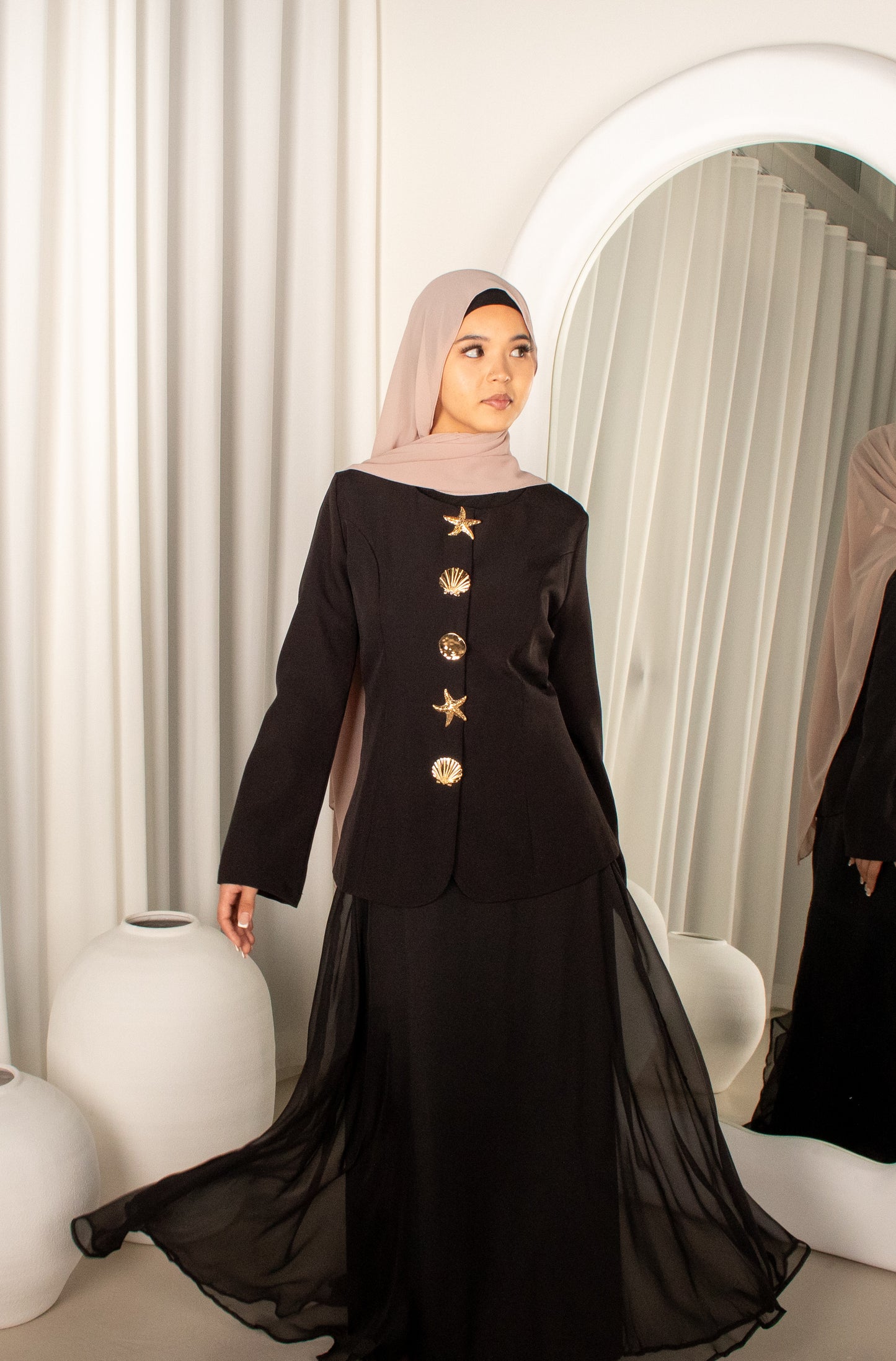 SADAF - BLACK