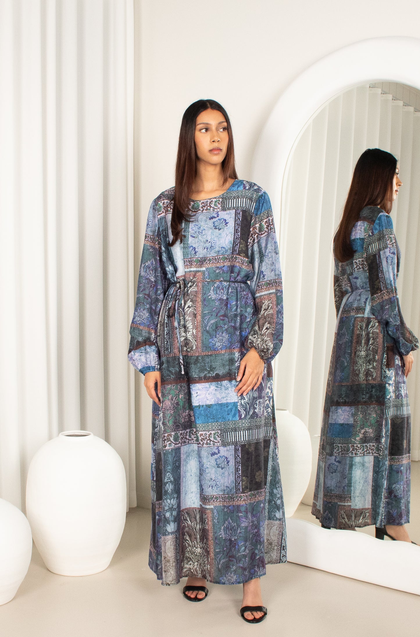 Yalda Dress- Blue