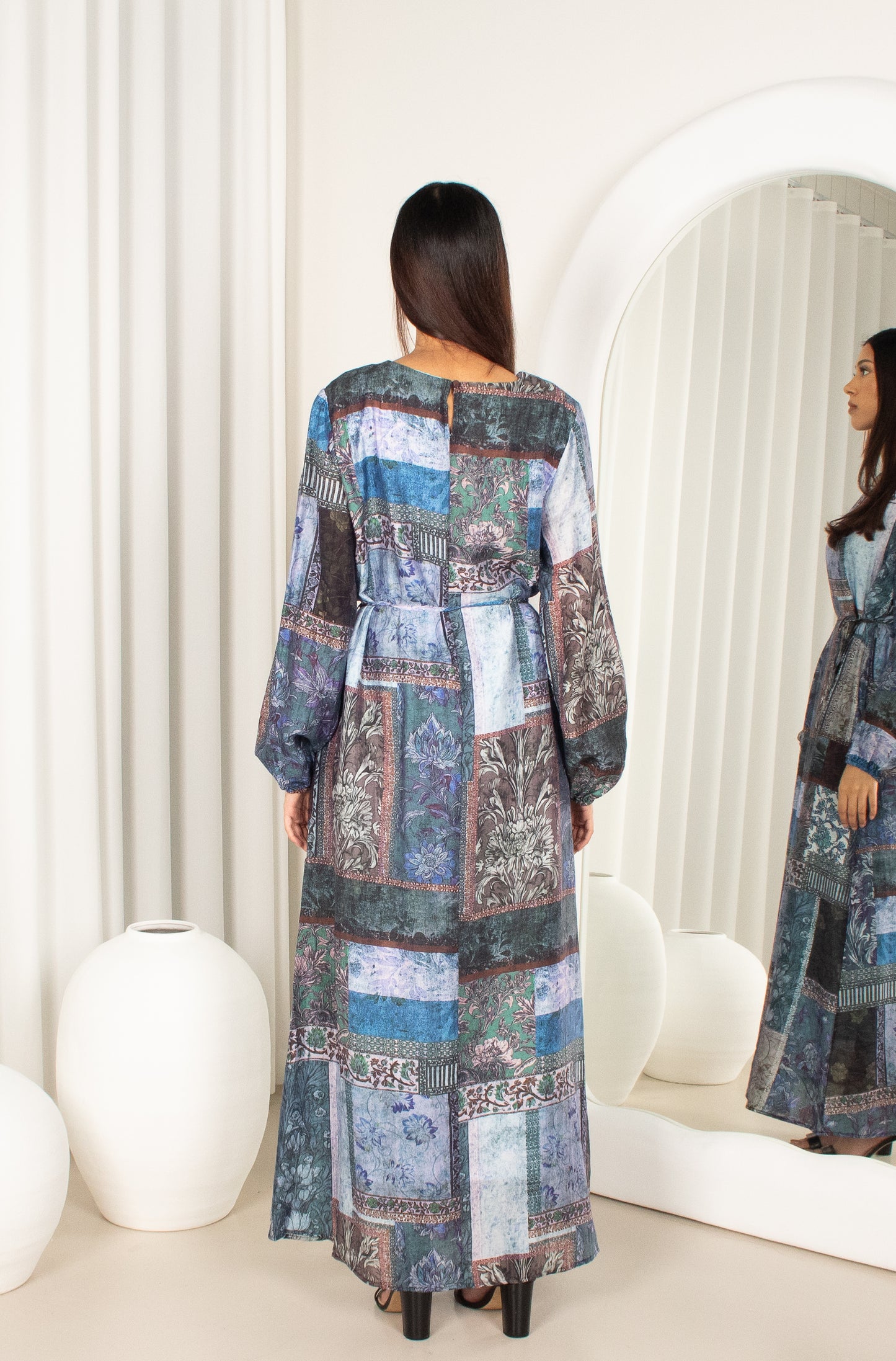 Yalda Dress- Blue