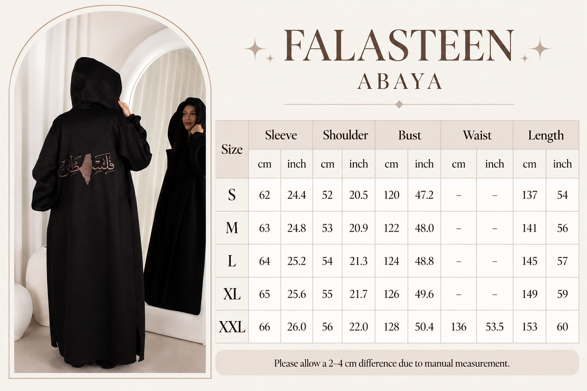 Falasteen Signature Abaya Coat