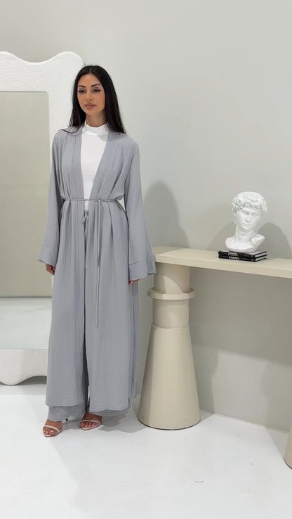 Haniye Set - Light Grey