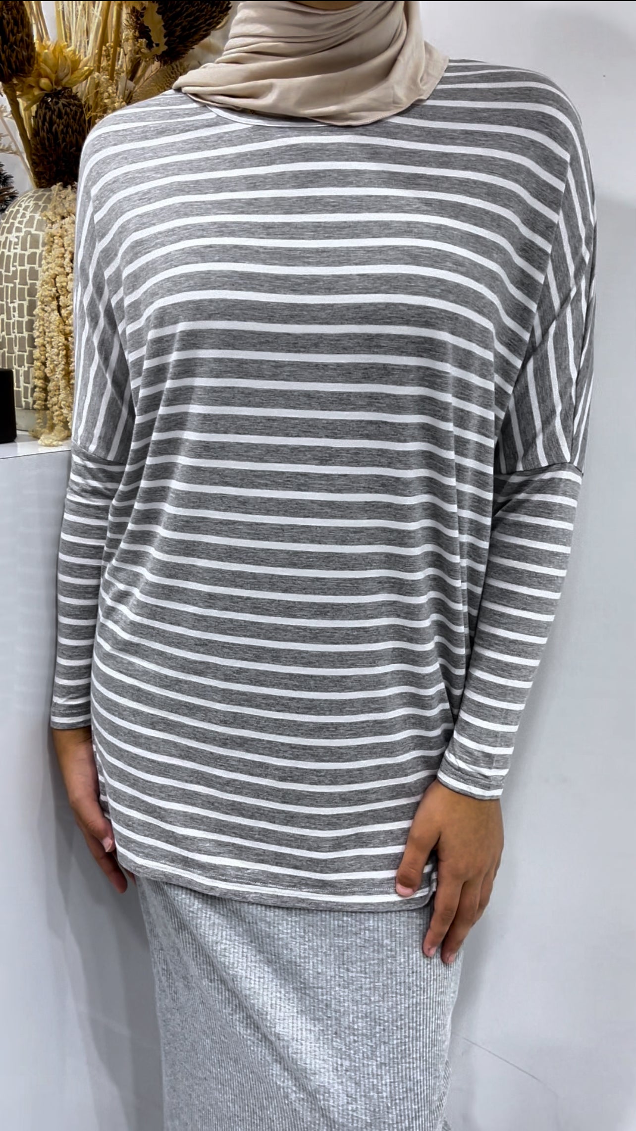 Nella Top - Grey