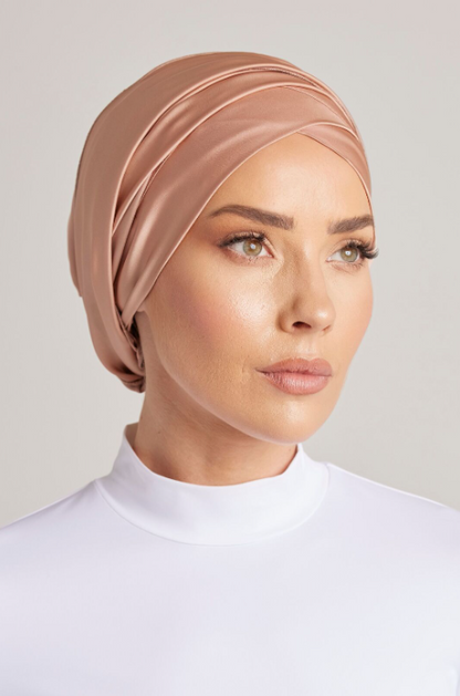 GOLD PLAIN TURBAN
