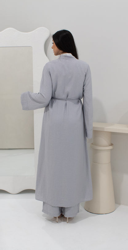 Haniye Set - Light Grey
