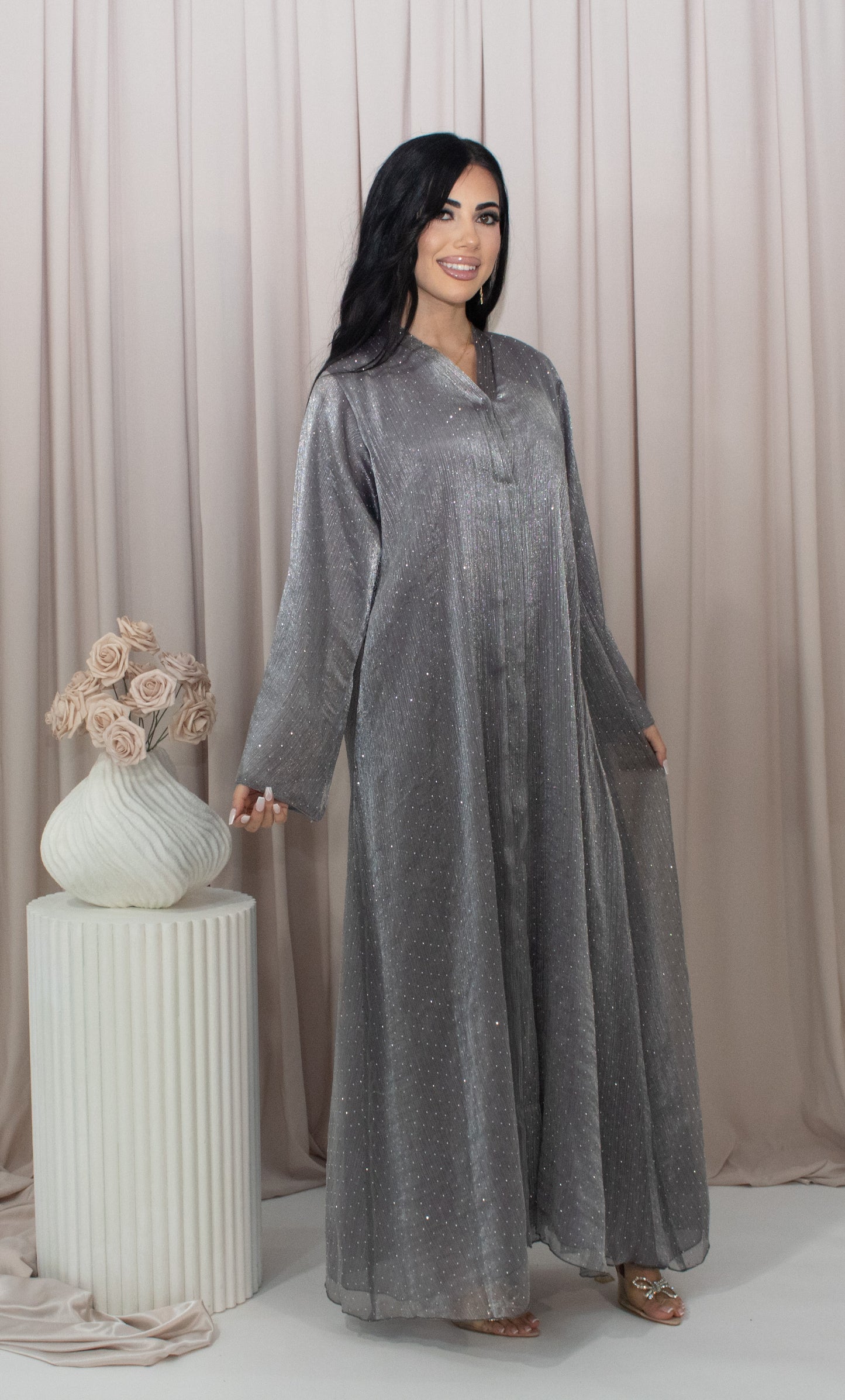 Balaq Abaya - Grey