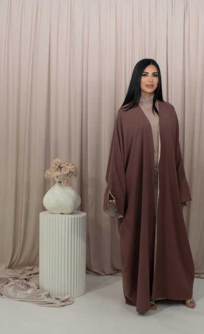 Layan Open Abaya, modest layering abaya (image 4)
