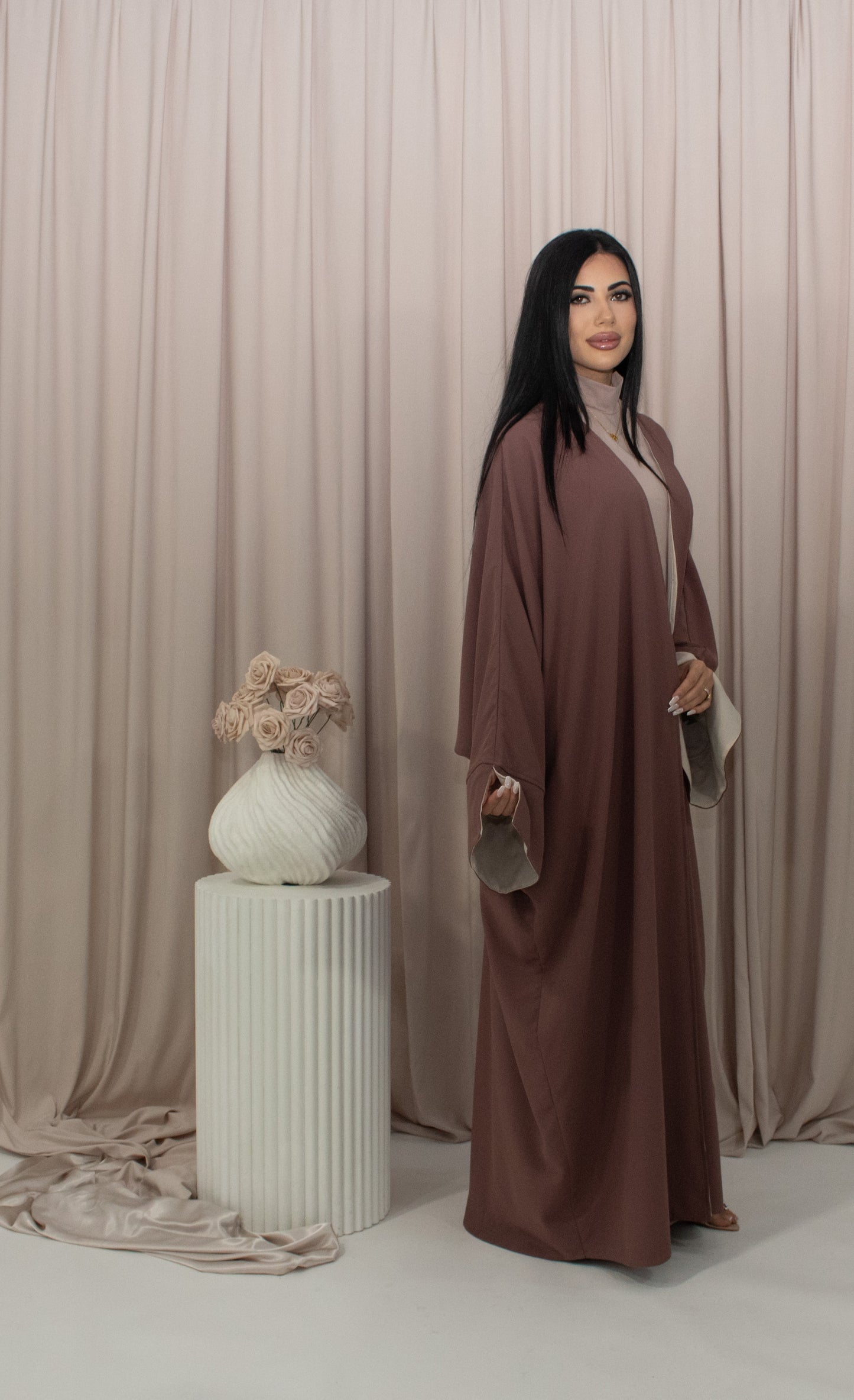 Layan Open Abaya