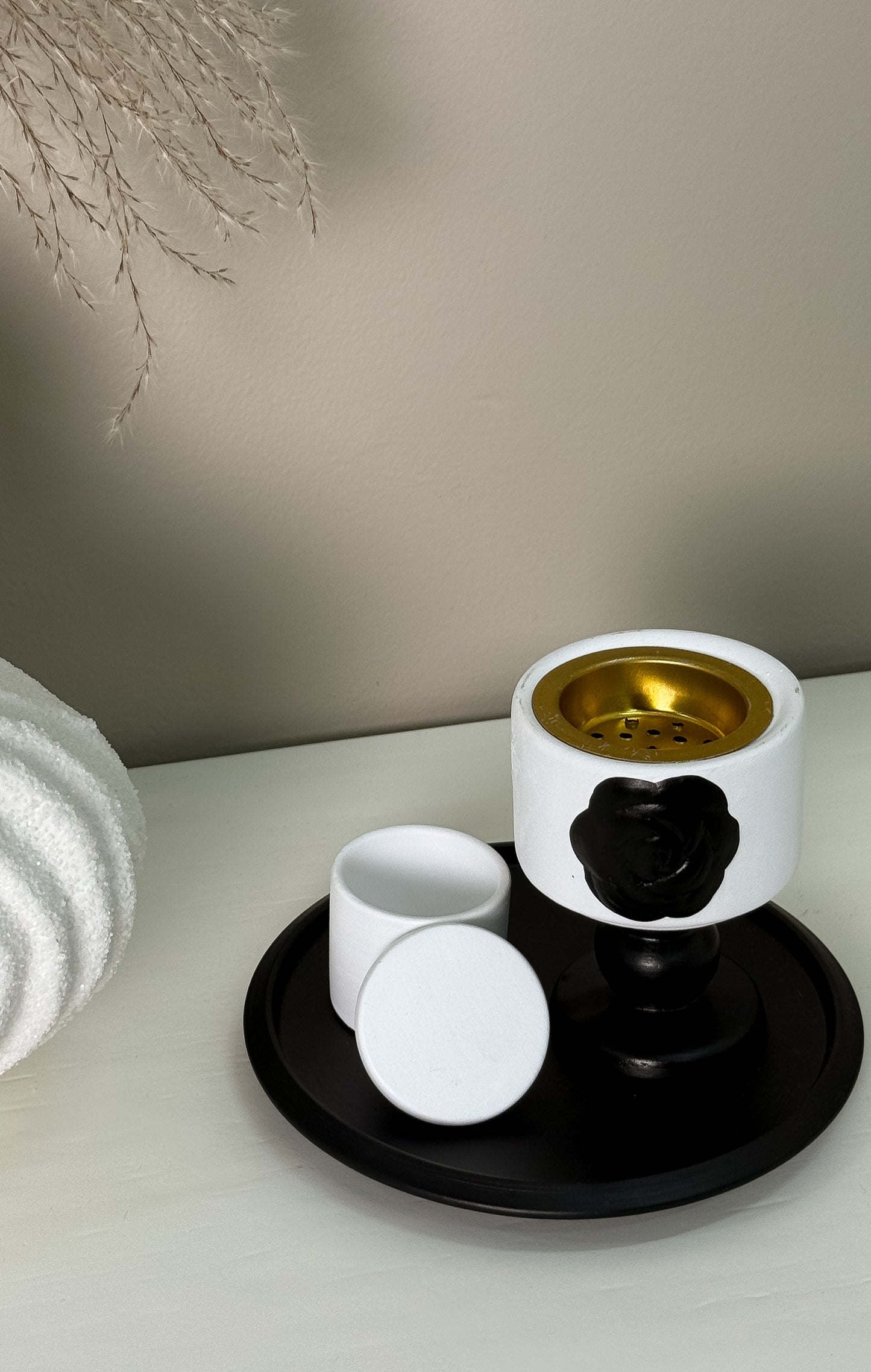 Rose Bukhoor Burner Set