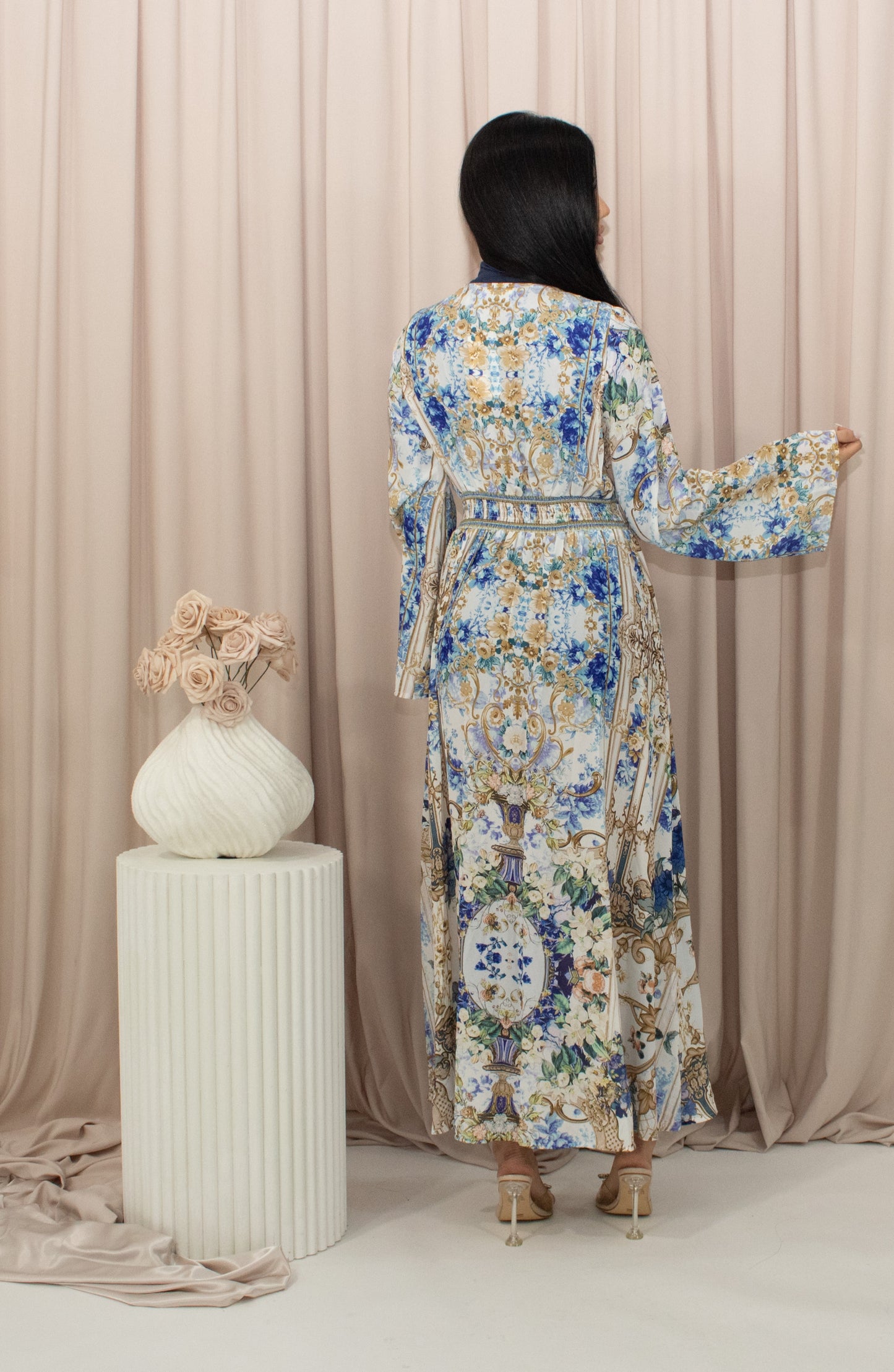 Gemstone Dress - White