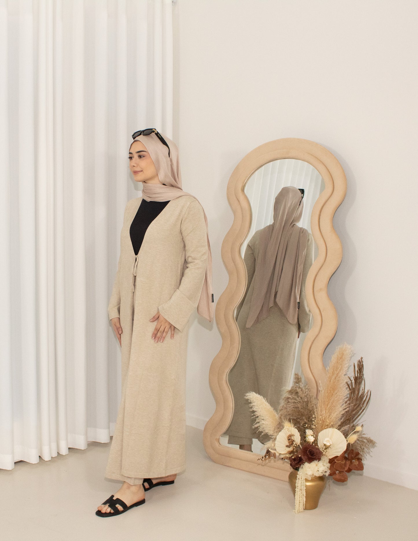 Zalea Knit Set - Beige