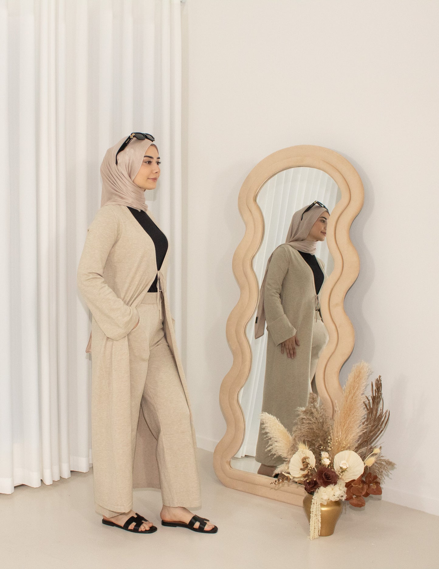Zalea Knit Set - Beige