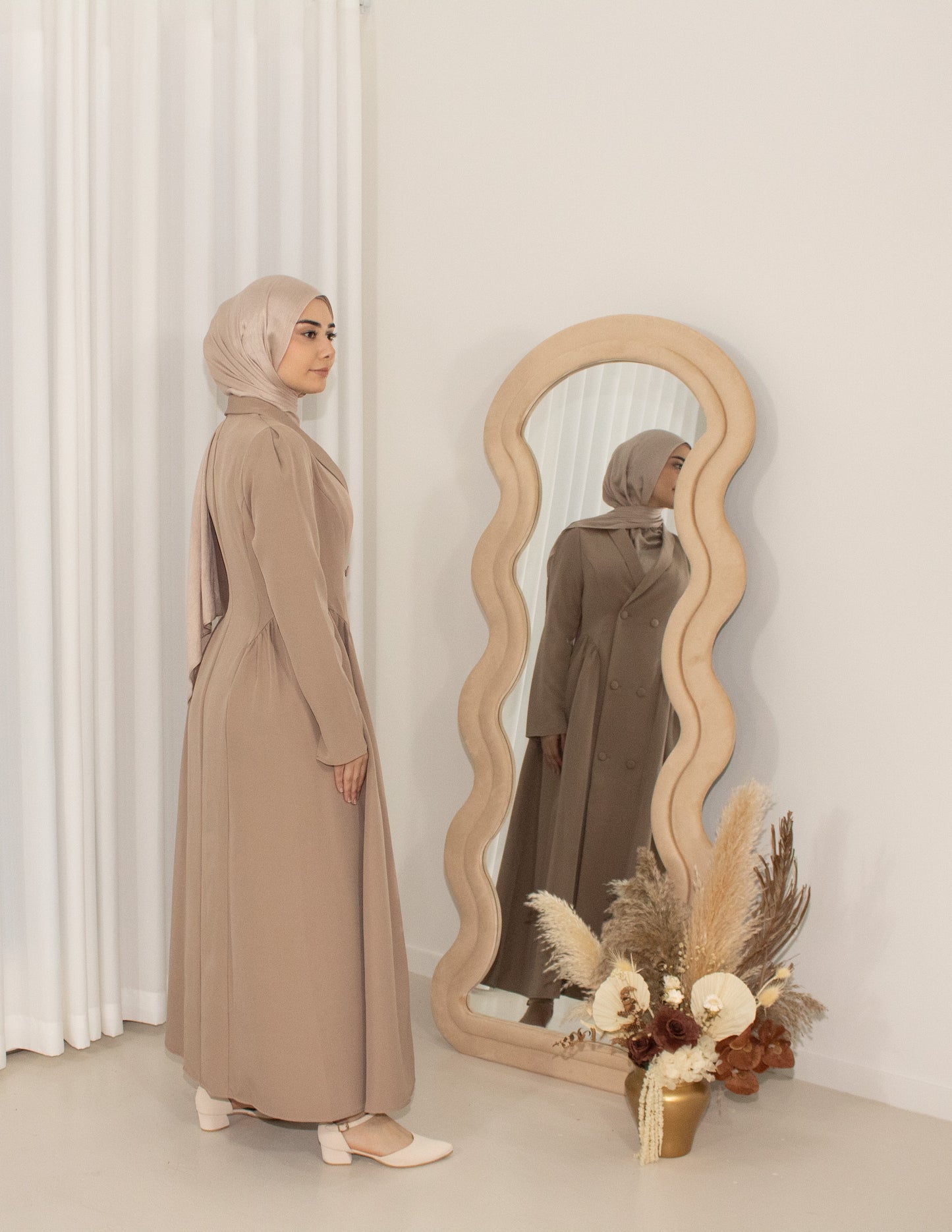 Arina Coat - Nude