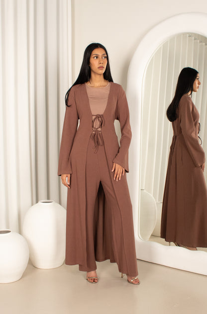 Dira' Brown Set, casual modest co-ord (image 2)