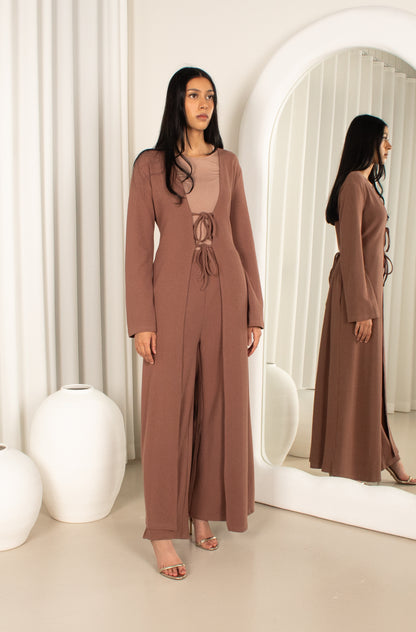 Dira' Brown Set, casual modest co-ord (image 3)