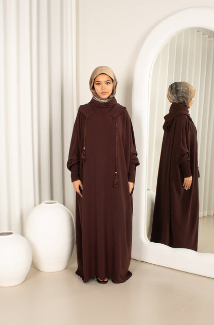 Hoodie Abaya, casual modest abaya (image 4)