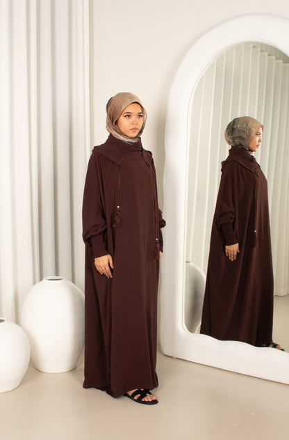 Hoodie Abaya, casual modest abaya (image 3)