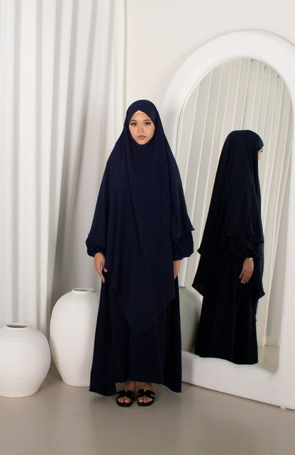 Leyla Navy Abaya, breastfeeding friendly (image 4)