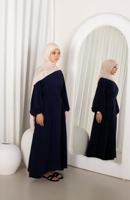 Leyla Navy Abaya, breastfeeding friendly (image 2)