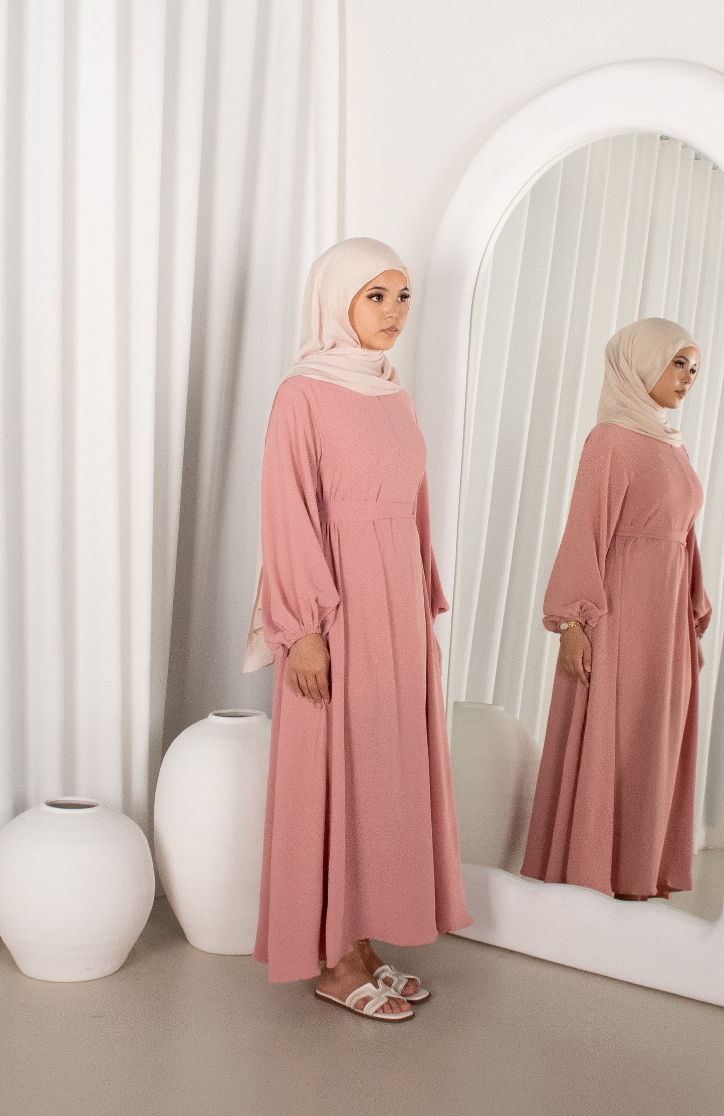 Leyla Abaya - Baby Pink