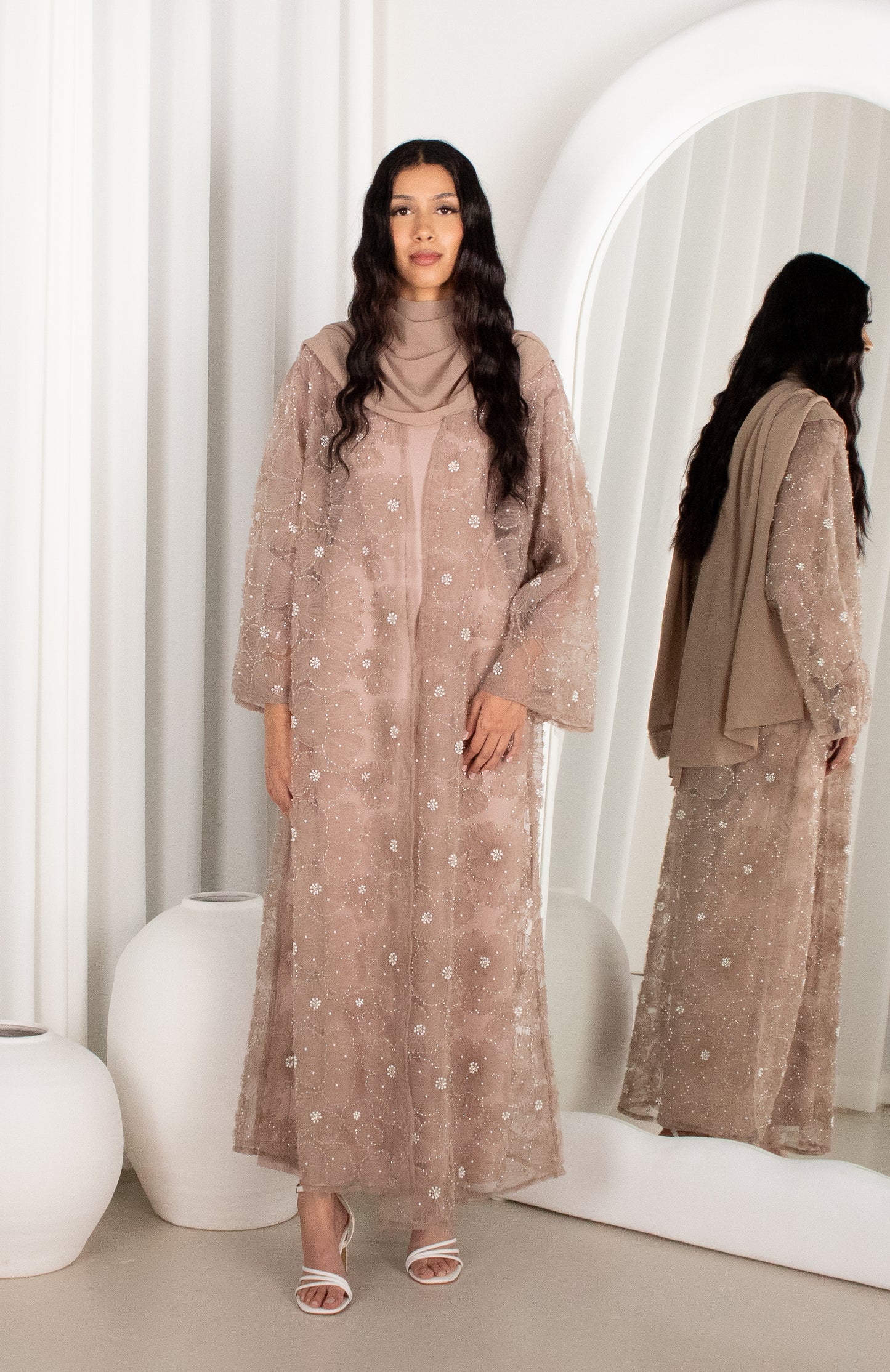 LAYALI Abaya - Nude