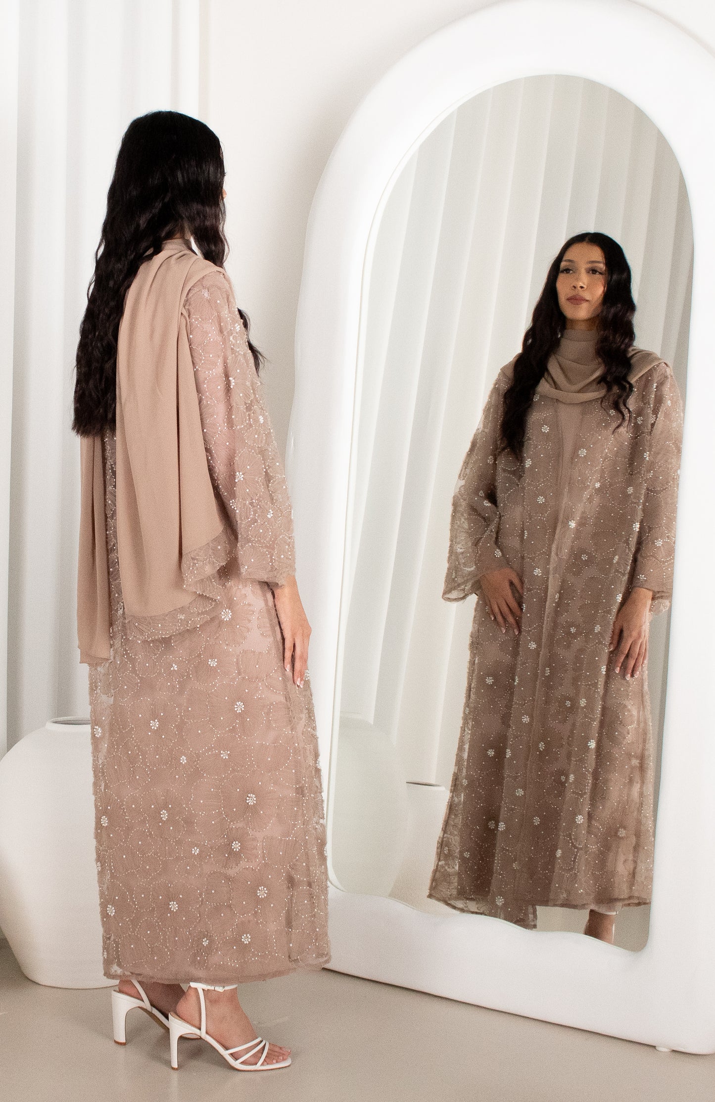LAYALI Abaya - Nude