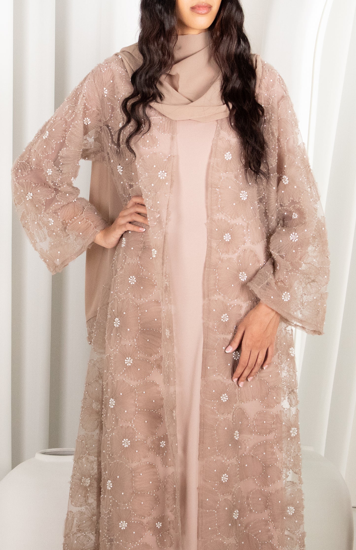 LAYALI Abaya - Nude