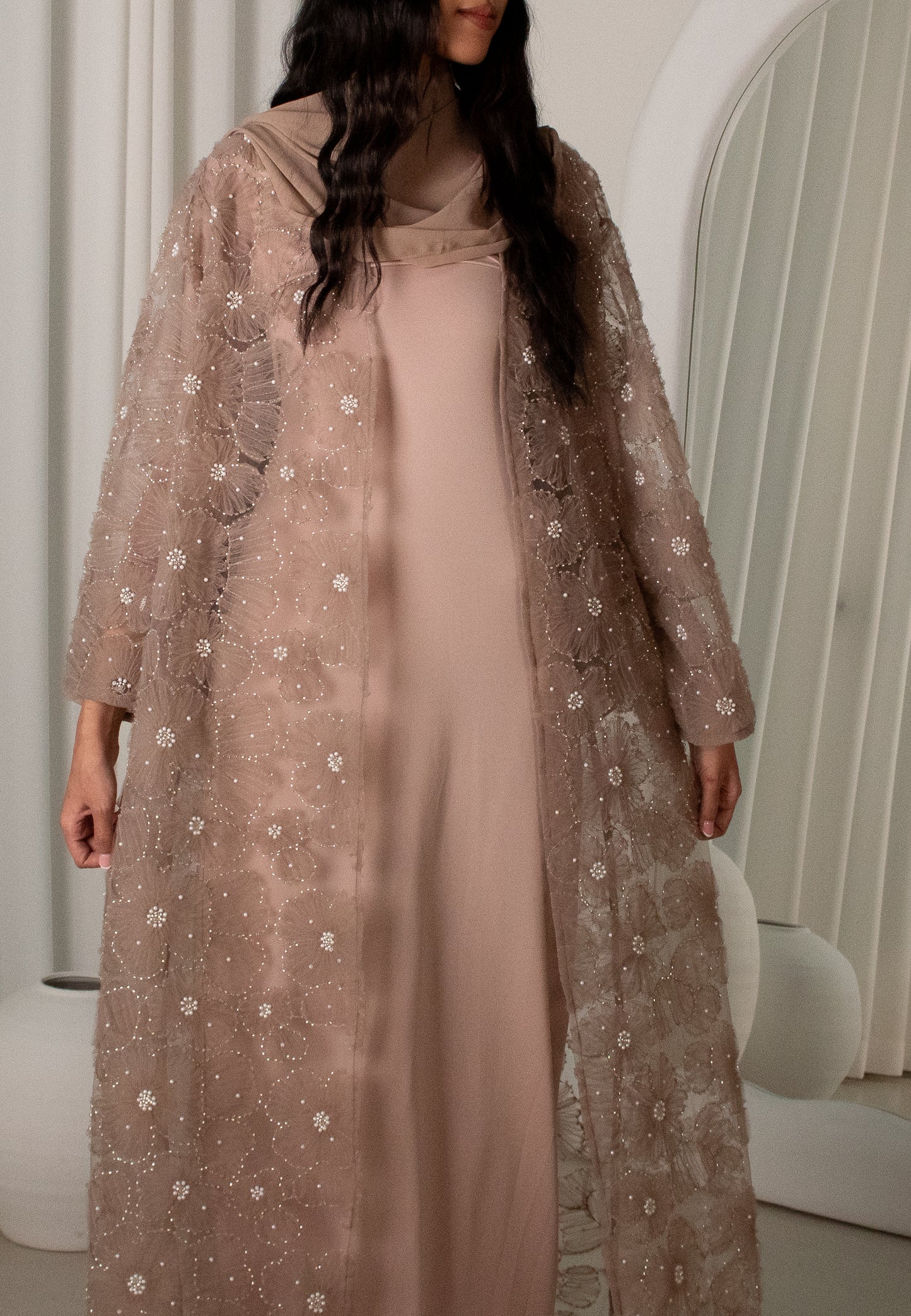 LAYALI Abaya - Nude
