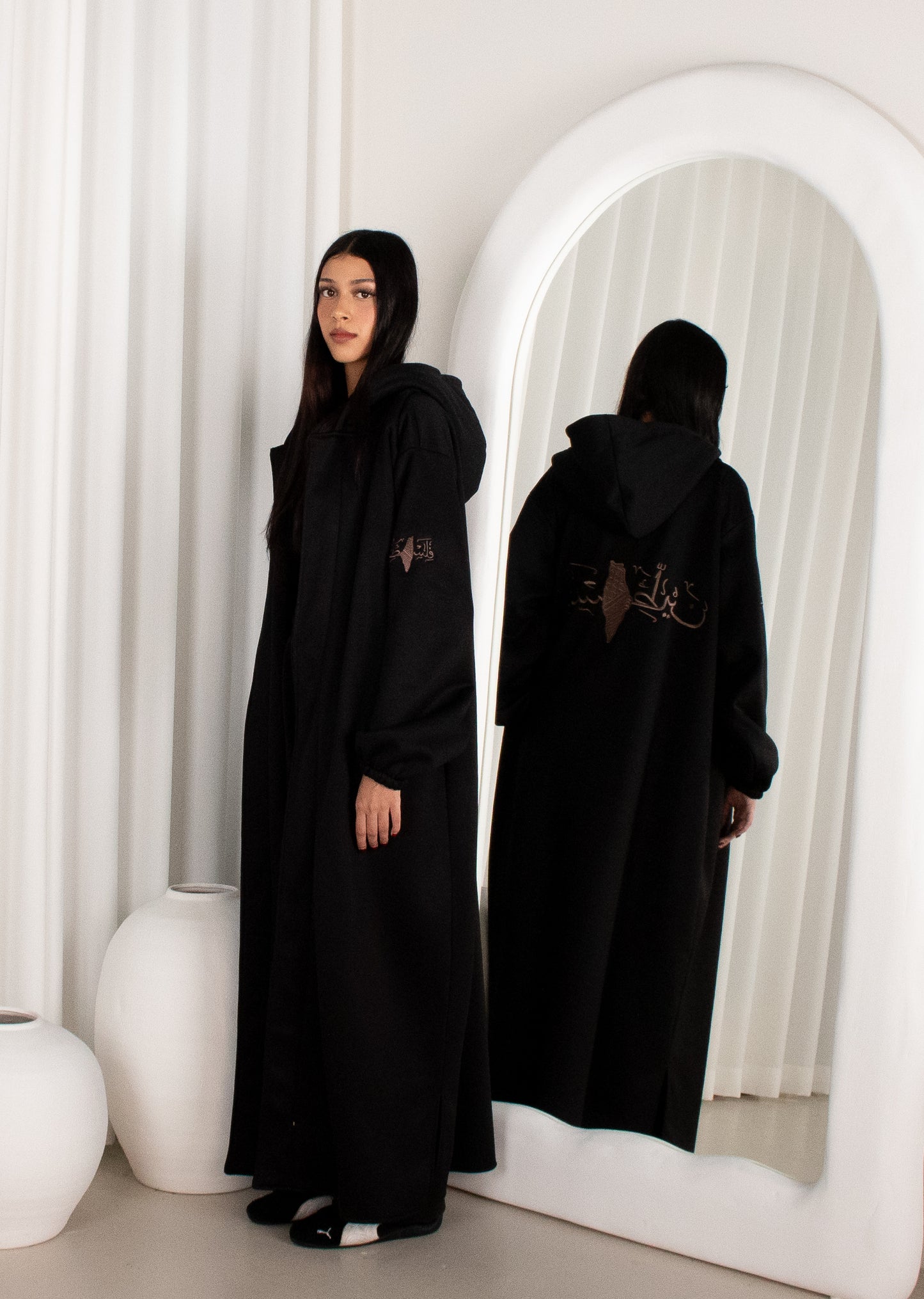 Falasteen Signature Abaya Coat