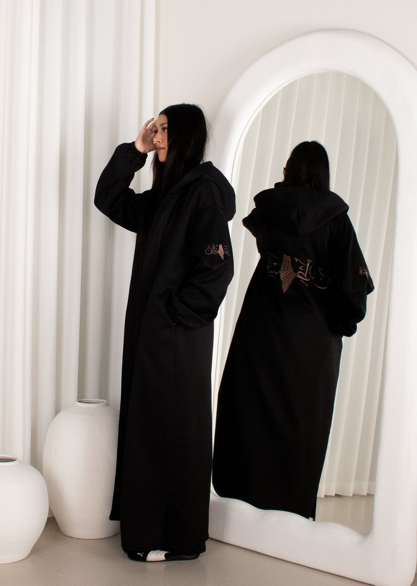 Falasteen Signature Abaya Coat