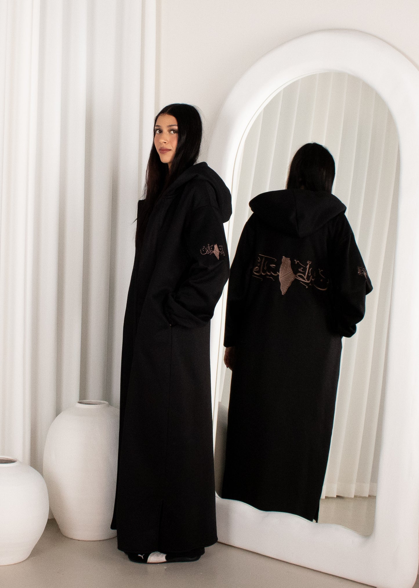 Falasteen Signature Abaya Coat