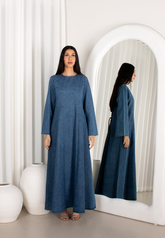 Denim Maxi Dress