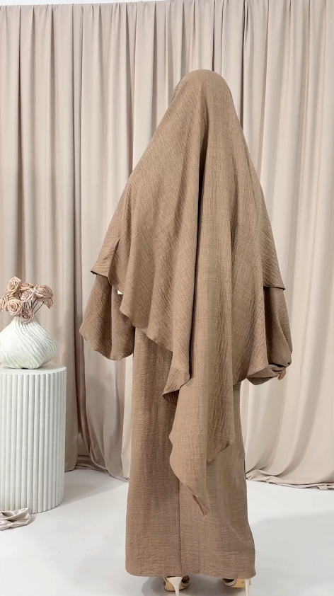 Crepe Khimar