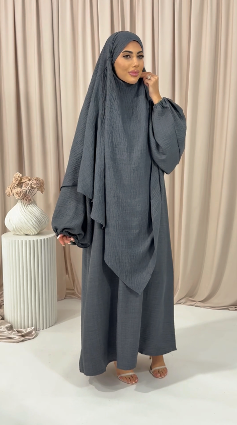 Crepe Khimar
