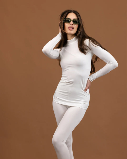 Luxe Basic Top - Vanilla