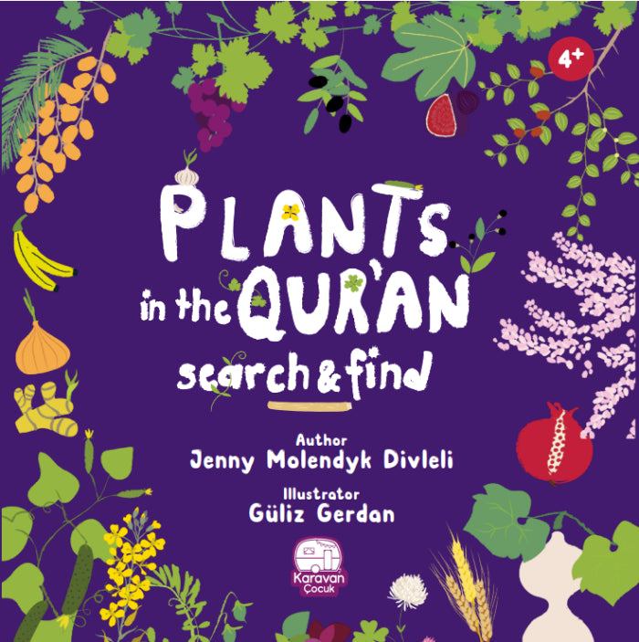 Plants in the Quran Search and Find book by Hadara Boutique